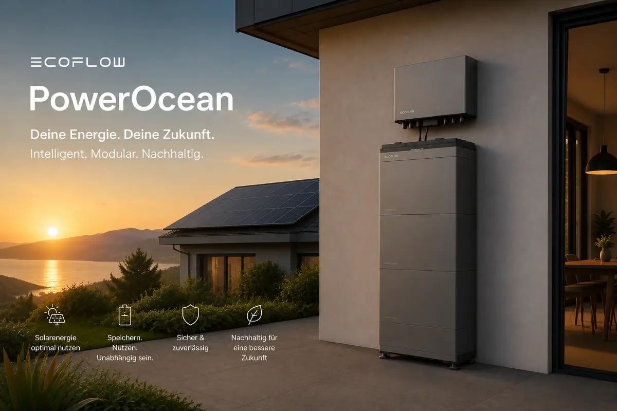 EcoFlow PowerOcean Speicherlösung